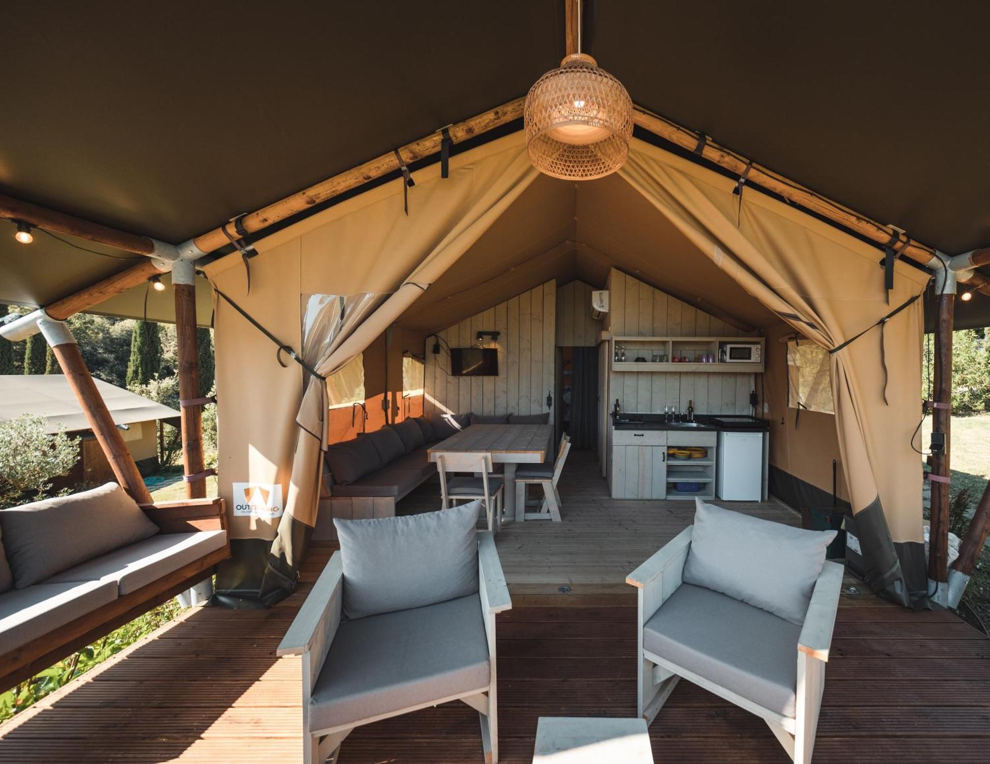 Glamping Le Tegole Hotel Riparbella Bagian luar foto
